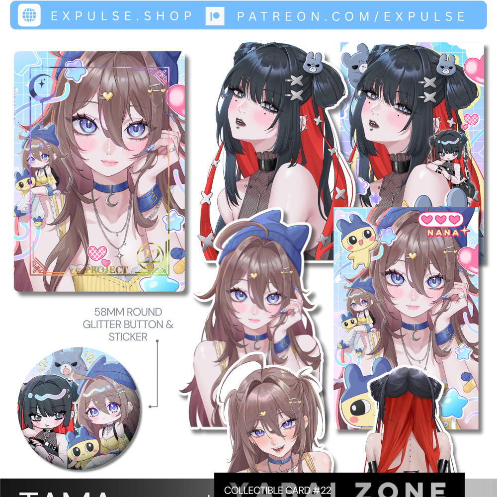 order Z7♡ Z7 PROJECT: Tama Girly Pop - Set #22 – EXPULSE SHOP